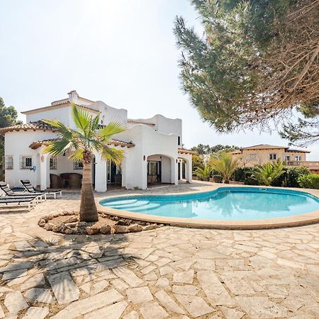 Gigantische Villa Mit Meerblick, Panoramablick & Pool-Oase Cala Pi  Exterior photo